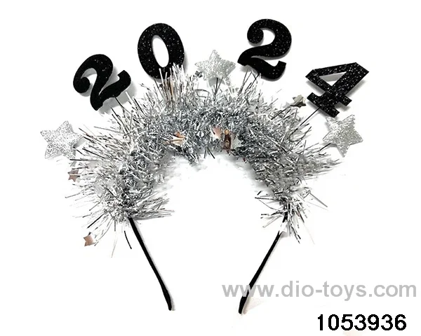 Christmas Hair Clip Headband in opp bag