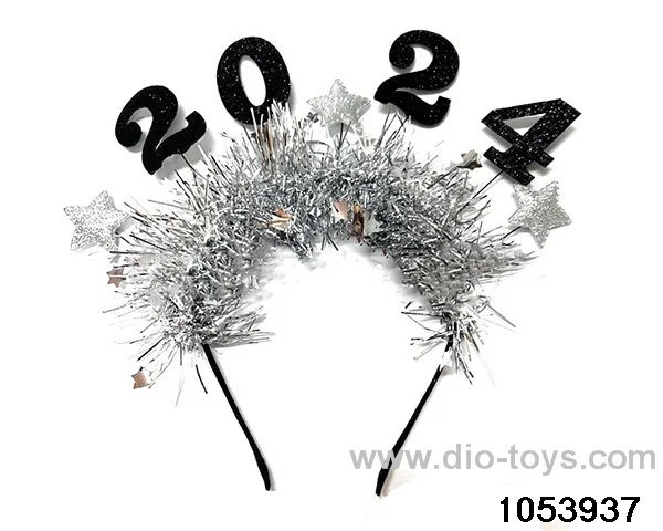 Christmas Hair Clip Headband（with light）in opp bag