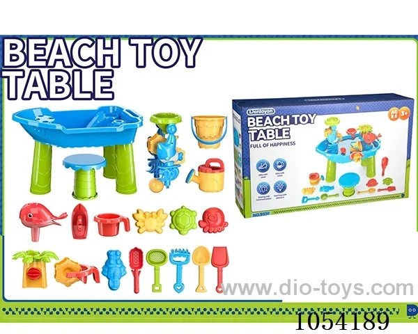 Beach toy table
