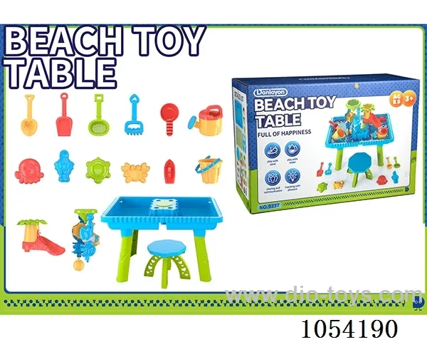 Beach toy table