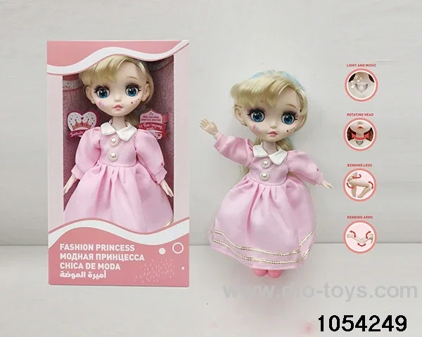 12 inch 11 jointed doll in window box