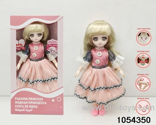 12 inch 11 jointed doll in window box