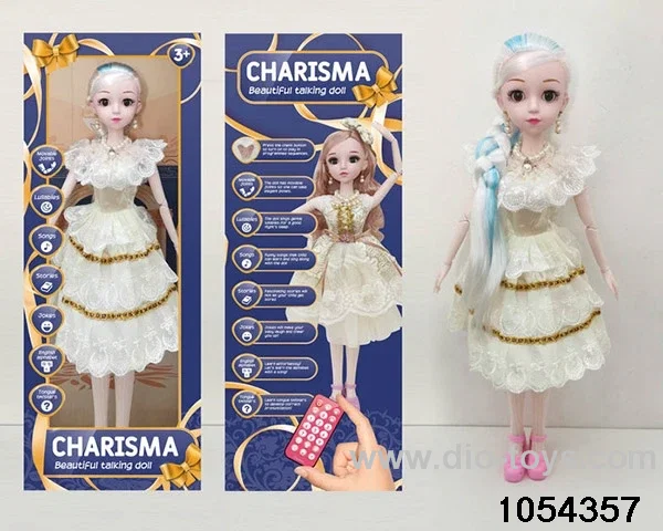 22 inch articulated doll with RC in window box