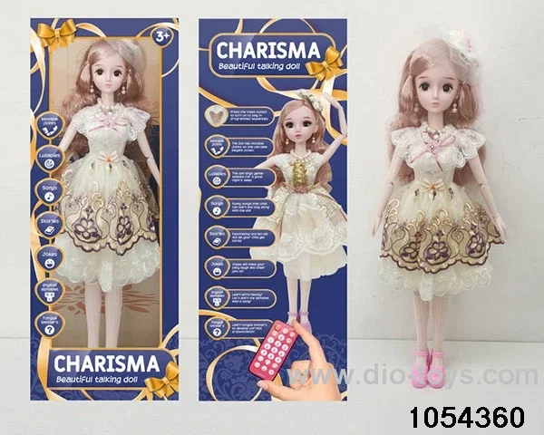22 inch articulated doll with RC in window box