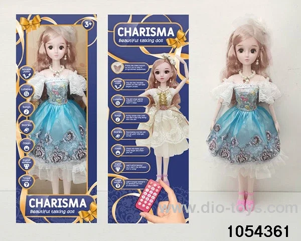 22 inch articulated doll with RC in window box