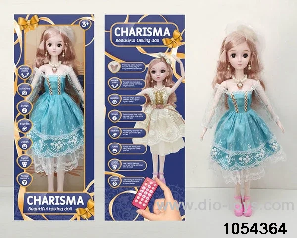 22 inch articulated doll with RC in window box
