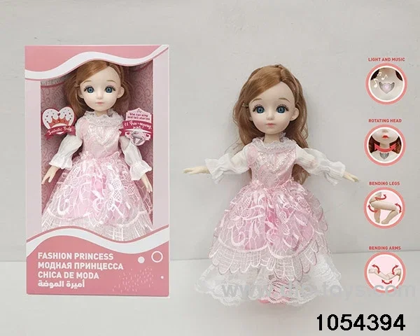 12 inch 11 jointed doll in window box