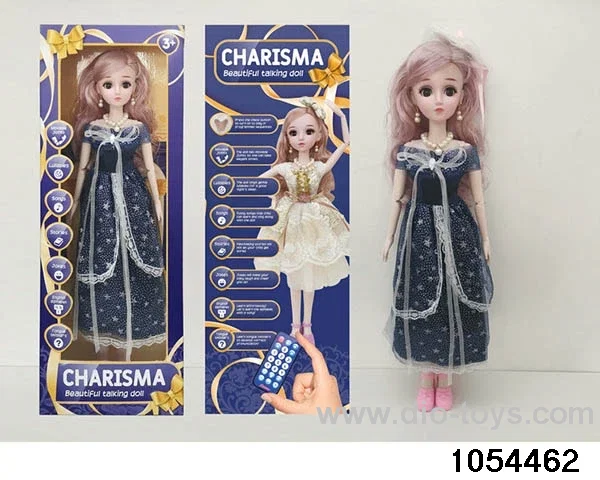 22 inch RC articulated doll in window box