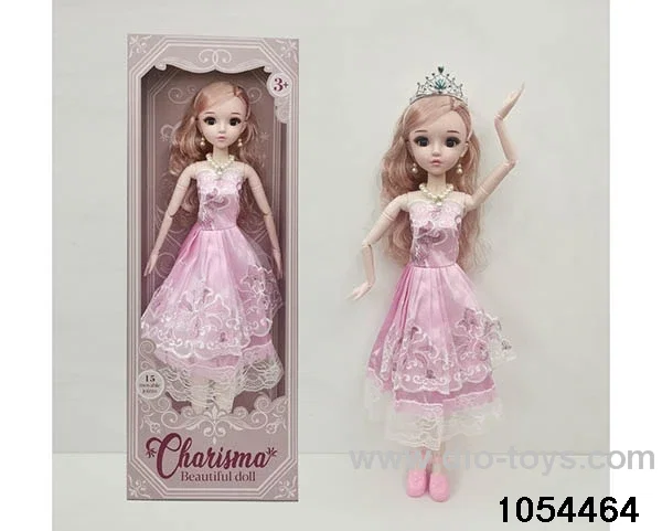 22 inch articulated doll in window box
