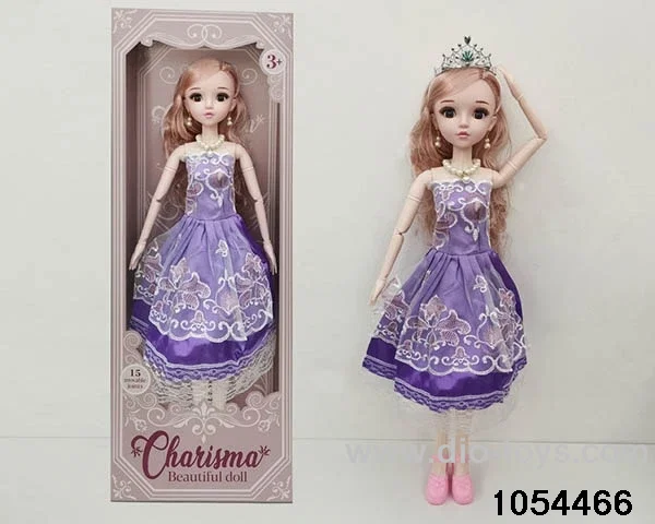 22 inch articulated doll in window box