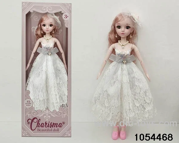 22 inch articulated doll in window box