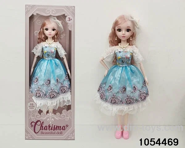 22 inch articulated doll in window box