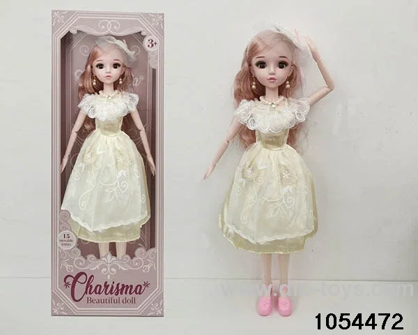 22 inch articulated doll in window box