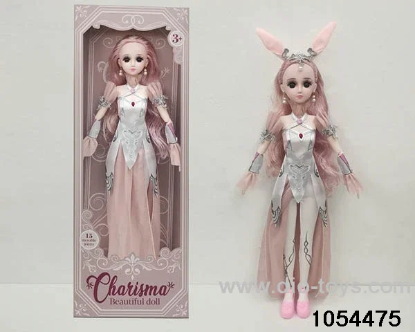 22 inch articulated doll in window box