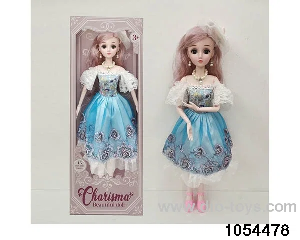 22 inch articulated doll in window box