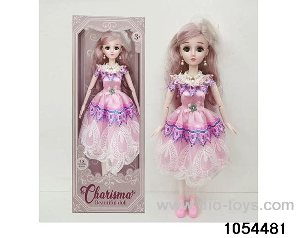 22 inch articulated doll in window box