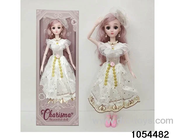 22 inch articulated doll in window box