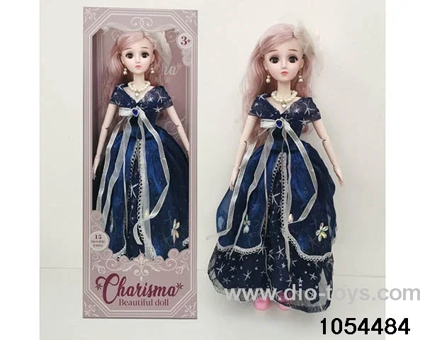 22 inch articulated doll in window box