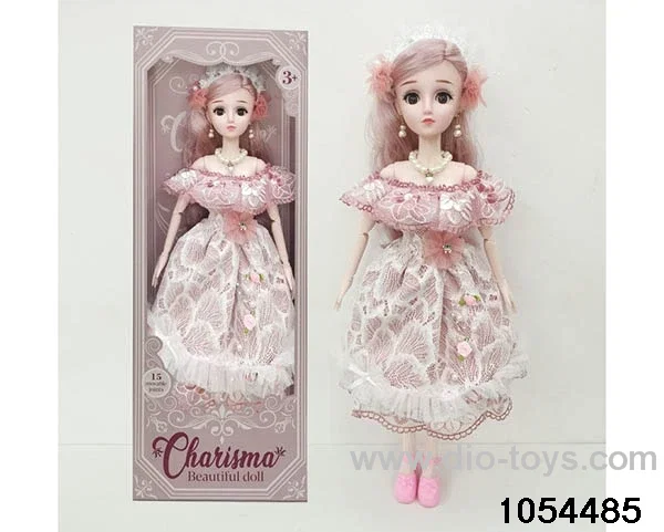 22 inch articulated doll in window box