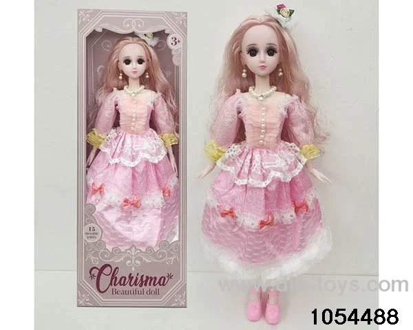 22 inch articulated doll in window box