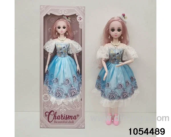 22 inch articulated doll in window box