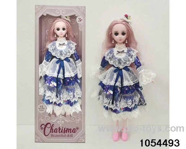 22 inch articulated doll in window box