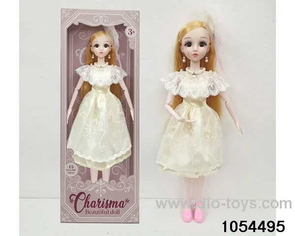 22 inch articulated doll in window box