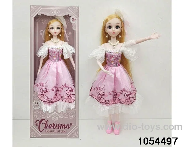 22 inch articulated doll in window box