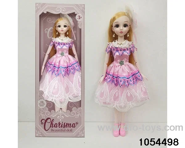 22 inch articulated doll in window box