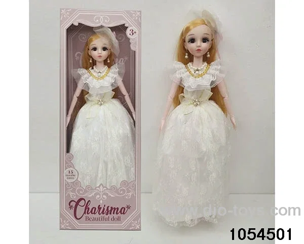 22 inch articulated doll in window box