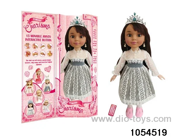 18 inch fully articulated doll in window box