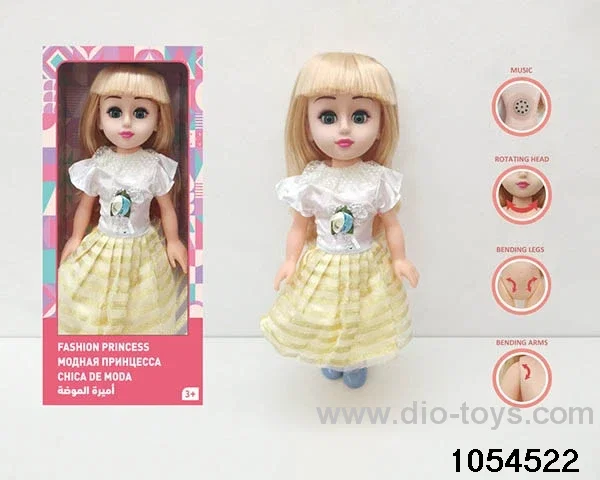 16 inch doll with IC in window box