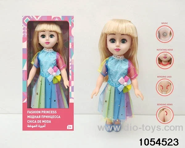16 inch doll with IC in window box