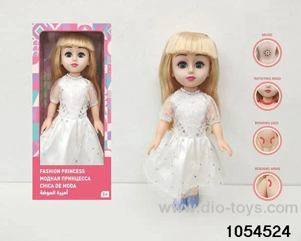 16 inch doll with IC in window box