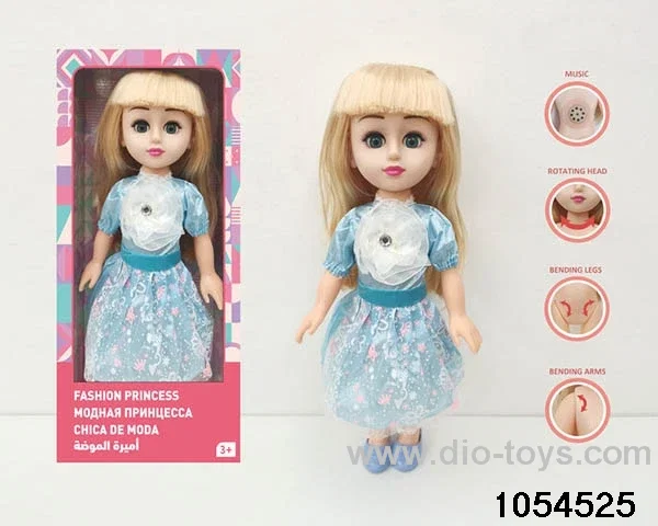 16 inch doll with IC in window box