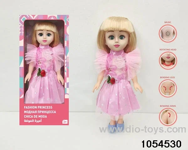 16 inch doll with IC in window box