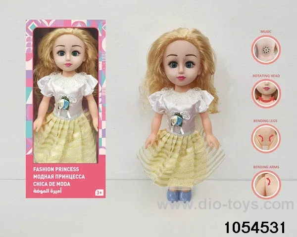 16 inch doll with IC in window box