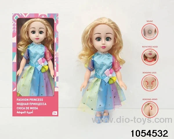 16 inch doll with IC in window box
