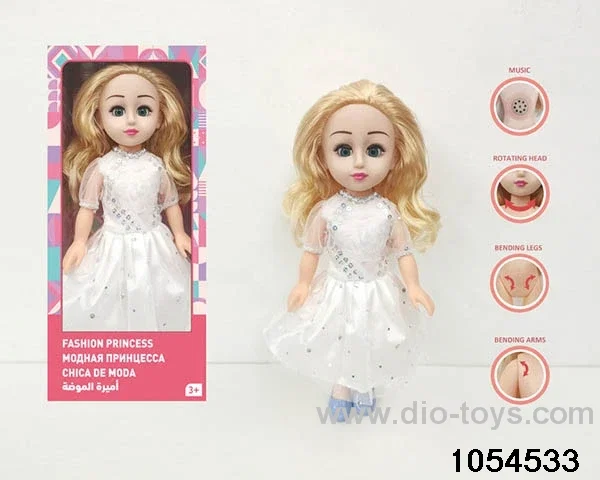 16 inch doll with IC in window box