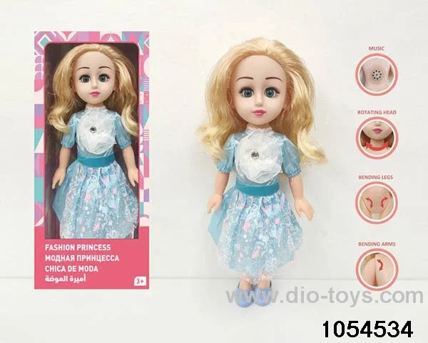 16 inch doll with IC in window box