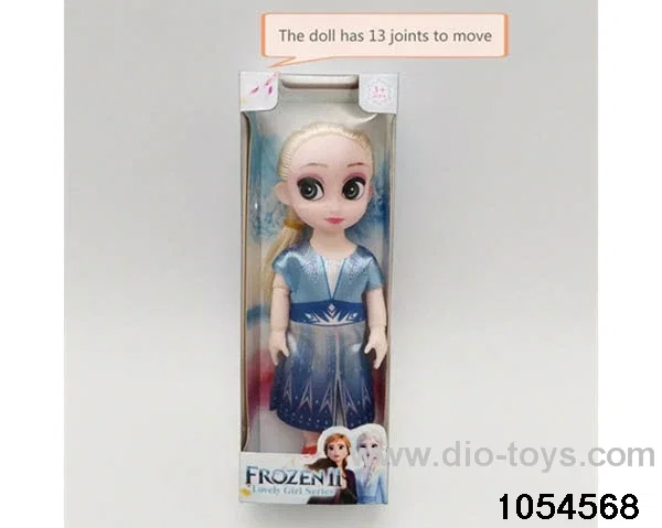 6 inch 13 joints doll in window box