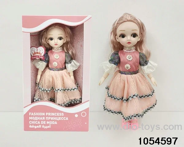 12 inch 11 jointed doll in window box