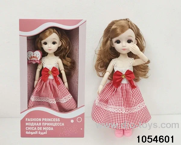 12 inch 11 jointed doll in window box
