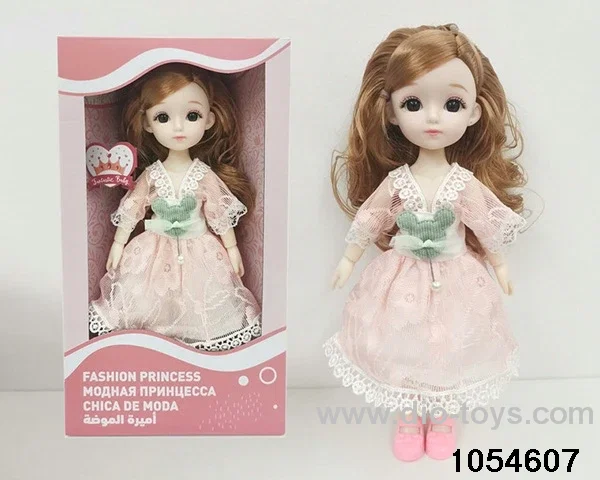 12 inch 11 jointed doll in window box