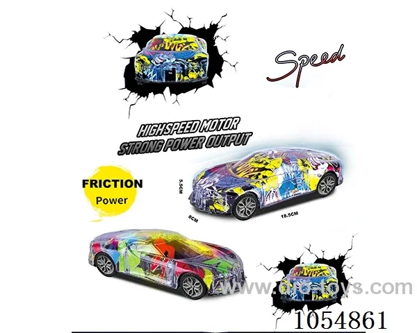 Frictional Car in OPP bag