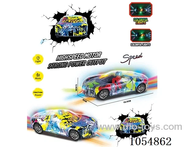 Frictional Car in OPP bag