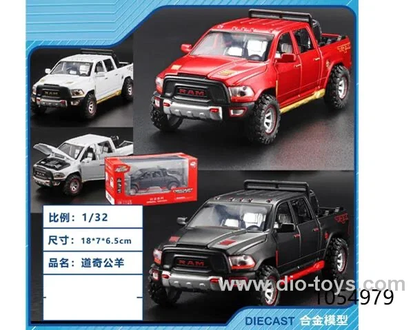 1:32 pull back alloy car with light