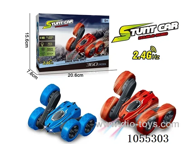 rc stunt car with light