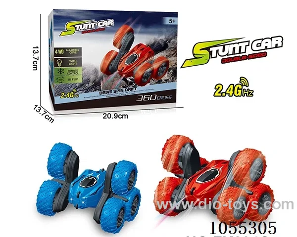 rc stunt car with light