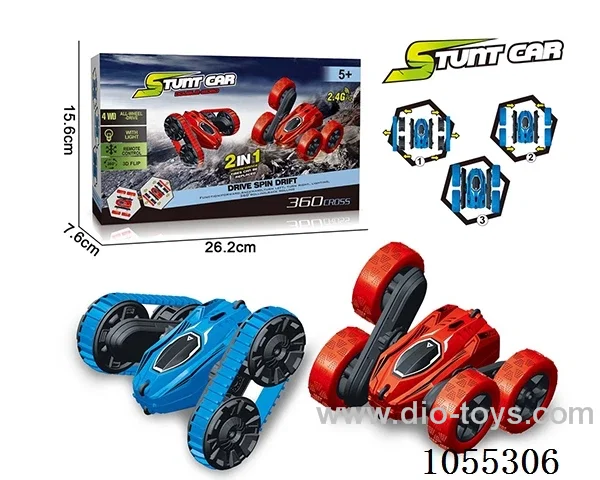 rc stunt car with light